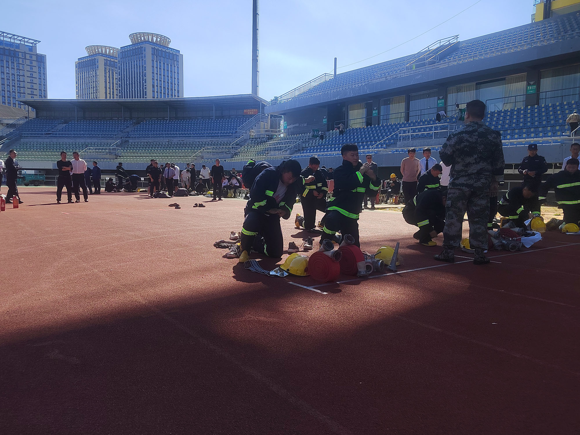 官渡区物业服务行业消防技能大比武 昆明天祐正元物业服务有限公司斩获 “先锋团队奖”